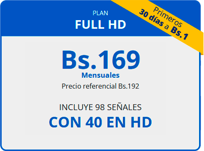 Plan Full HD + Kit HD